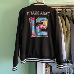 Moana bikini letterman jacket